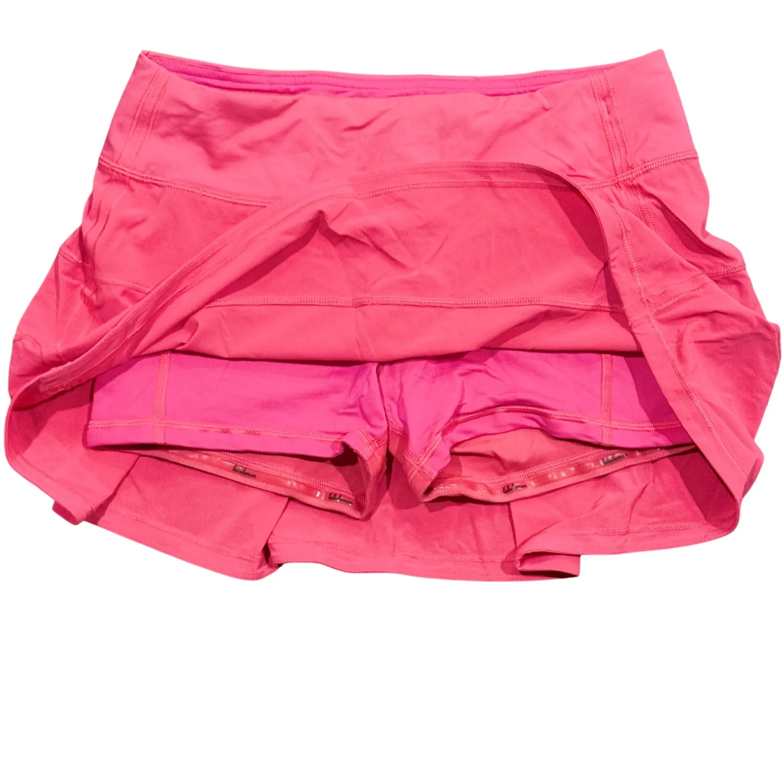 Lululemon Pace Rival Skirt Skort Pink Size 10 Pickleball Tennis Golf Athleisure - Image 2