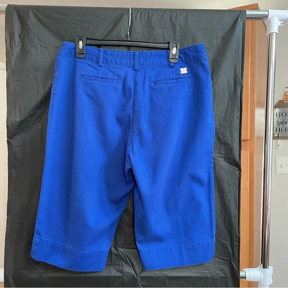 Island Republic Women’s Blue Bermuda Shorts 16 Casual Wear Resort Vacation - Image 4