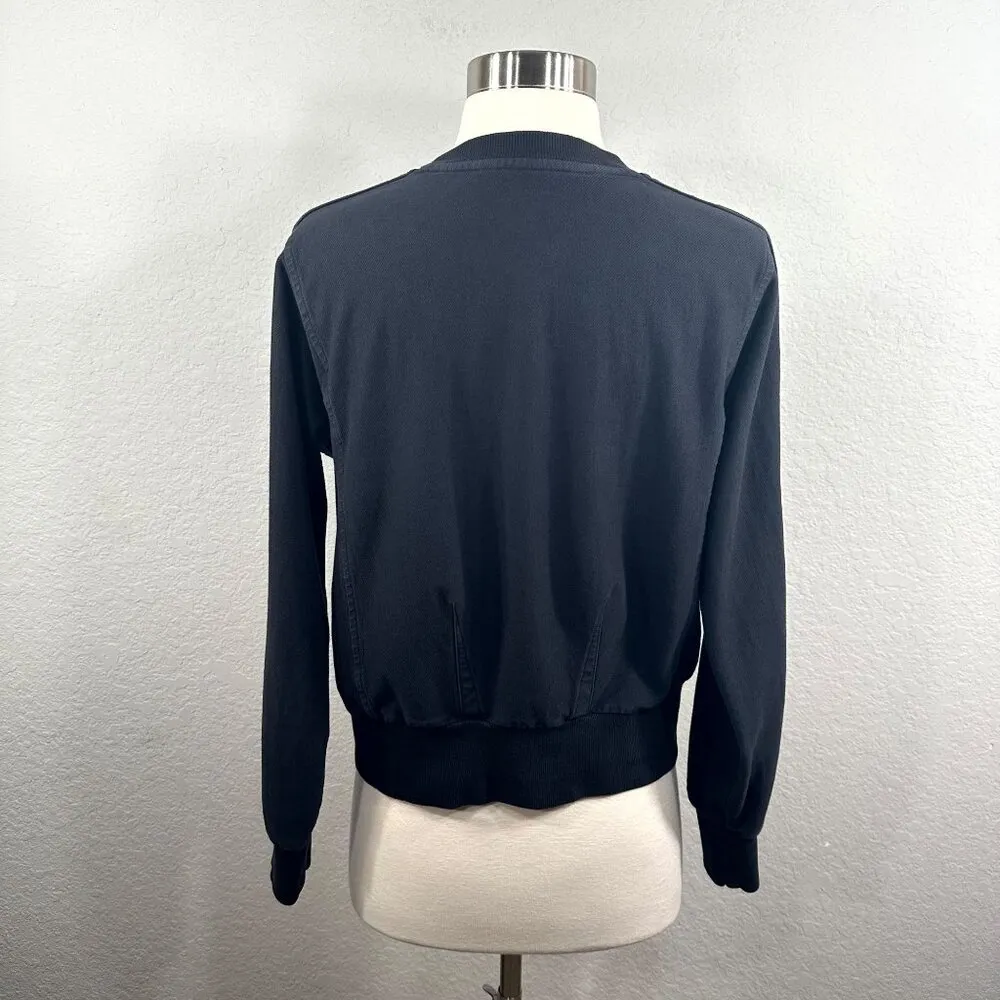 Athleta Farallon Garment Dye Sweatshirt Black - Image 3