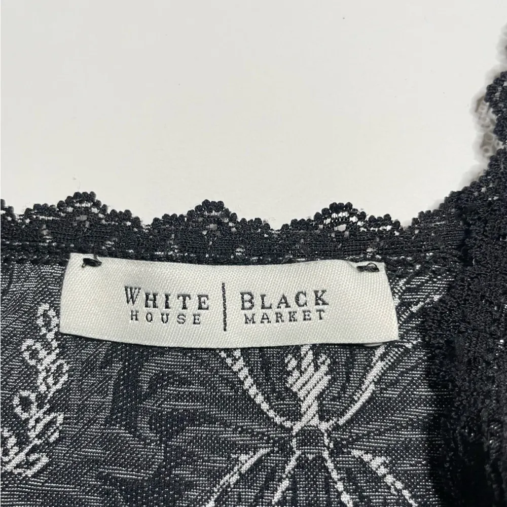 WHBM Corset Style Square Neck Tank Top - Image 5