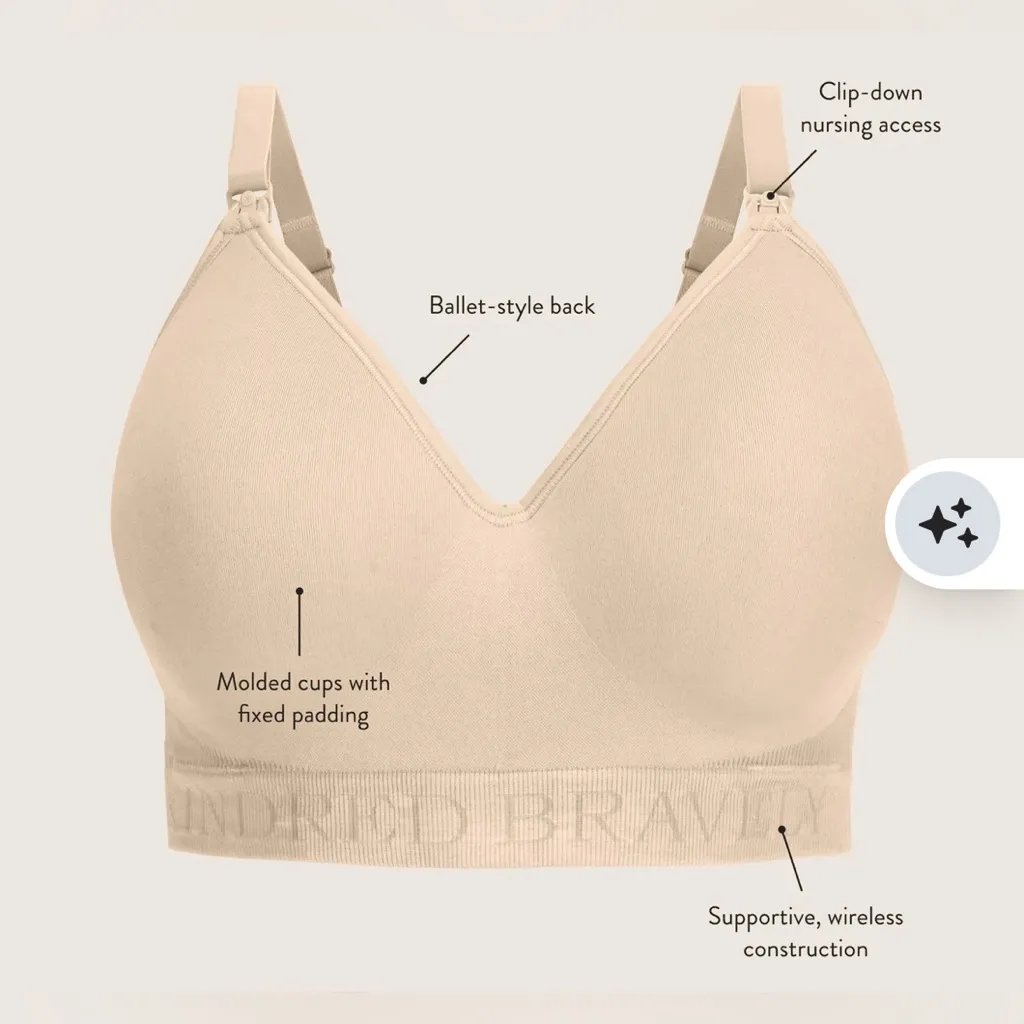 Kindred Bravely Signature Sublime Contour Black Nursing Bra Small Busty Size undefined - Image 11