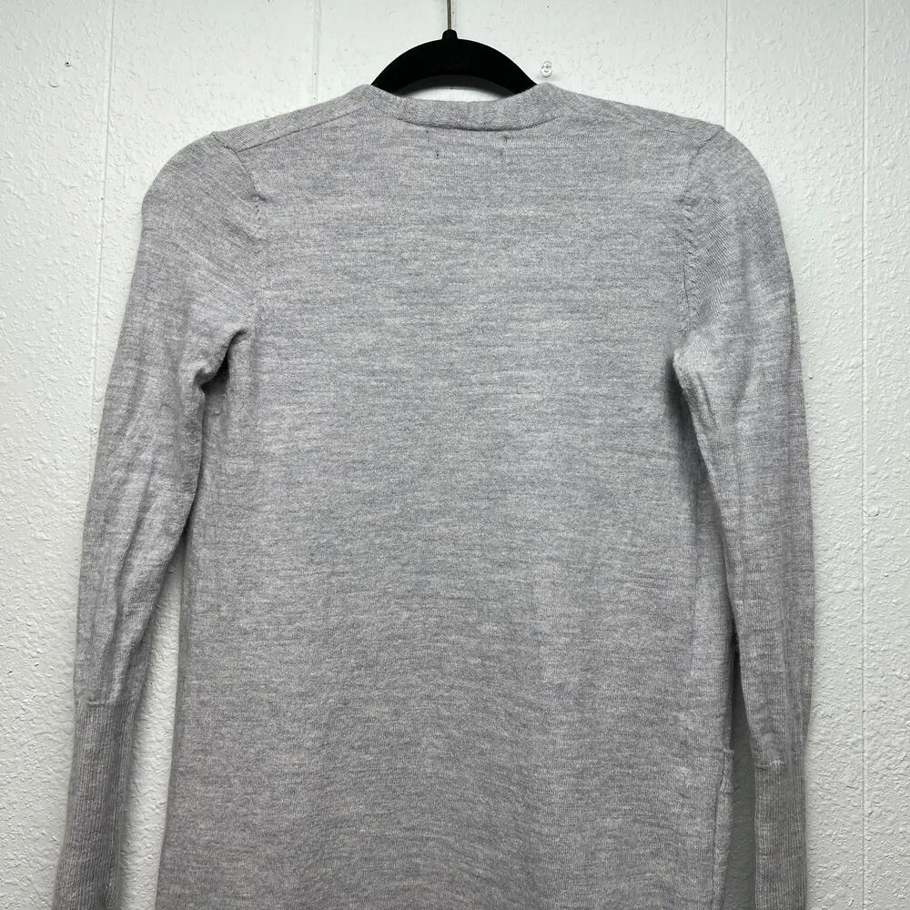 Tahari Cardigan Womens Small 100% Extra Fine Merino Wool Old Money Quiet Luxury - Image 8