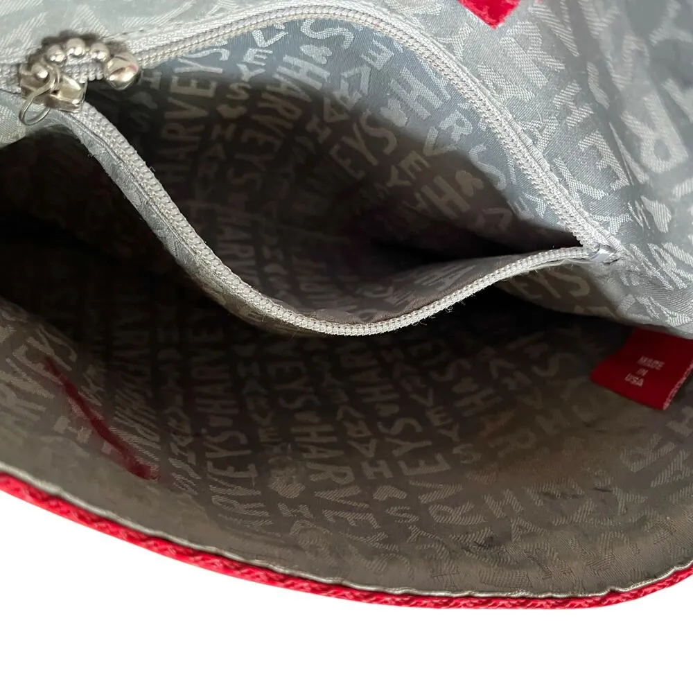 Harveys x Disney Lilo Leaves Red Seatbelt Mini Foldover Clutch Crossbody Handbag - Image 6