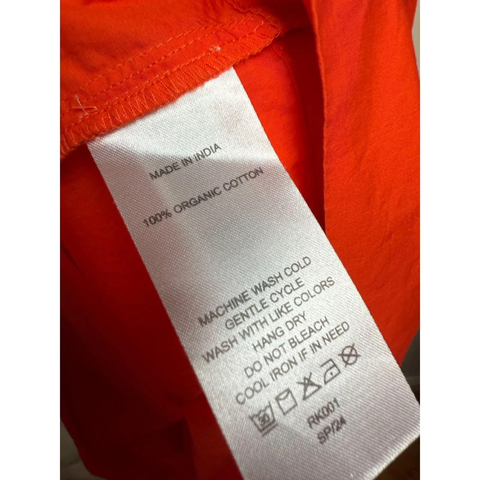 Quince Organic Cotton Poplin Tiered Maxi Dress Sz.M - Image 8