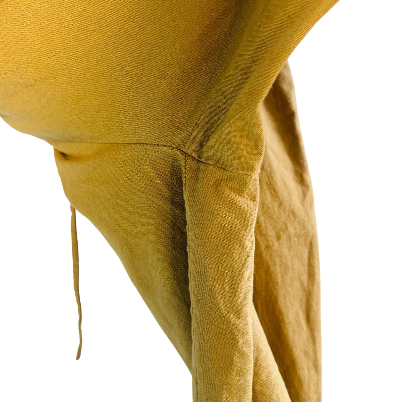 Womens Jules & Leopold L Linen Blend Drawstring Pants Tan Lightweight Casual Size L - Image 10