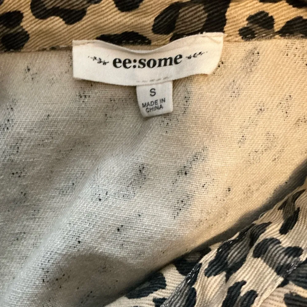 ee:some Eesome Leopard Print Jean jacket - Image 2