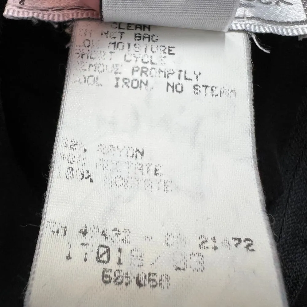 Vintage Scott McClintock Dress Women 14 Y2K Party Cocktail Evening Wedding Guest Black - Image 8