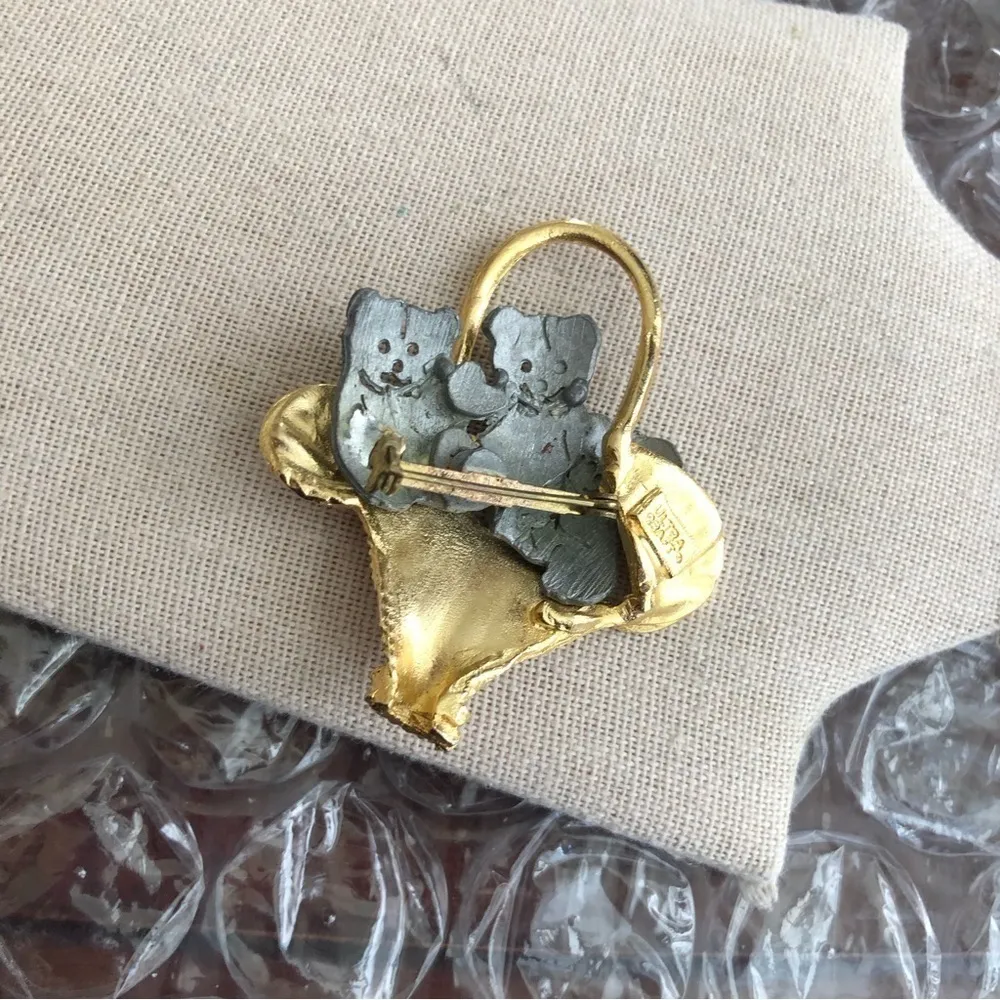 Vintage Signed Ultra Craft Brooch - Image 2