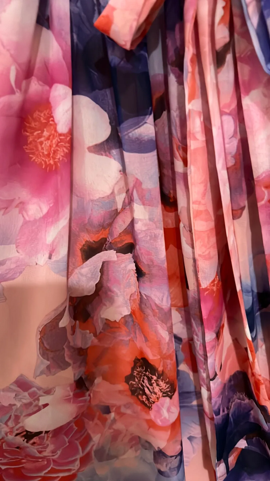 J Howard Watercolor Dress Multi Size 12 - Image 3