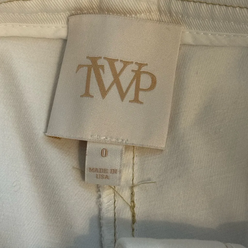 TWP Coop Pant with Cargo Pockets White Size 0 - Image 4