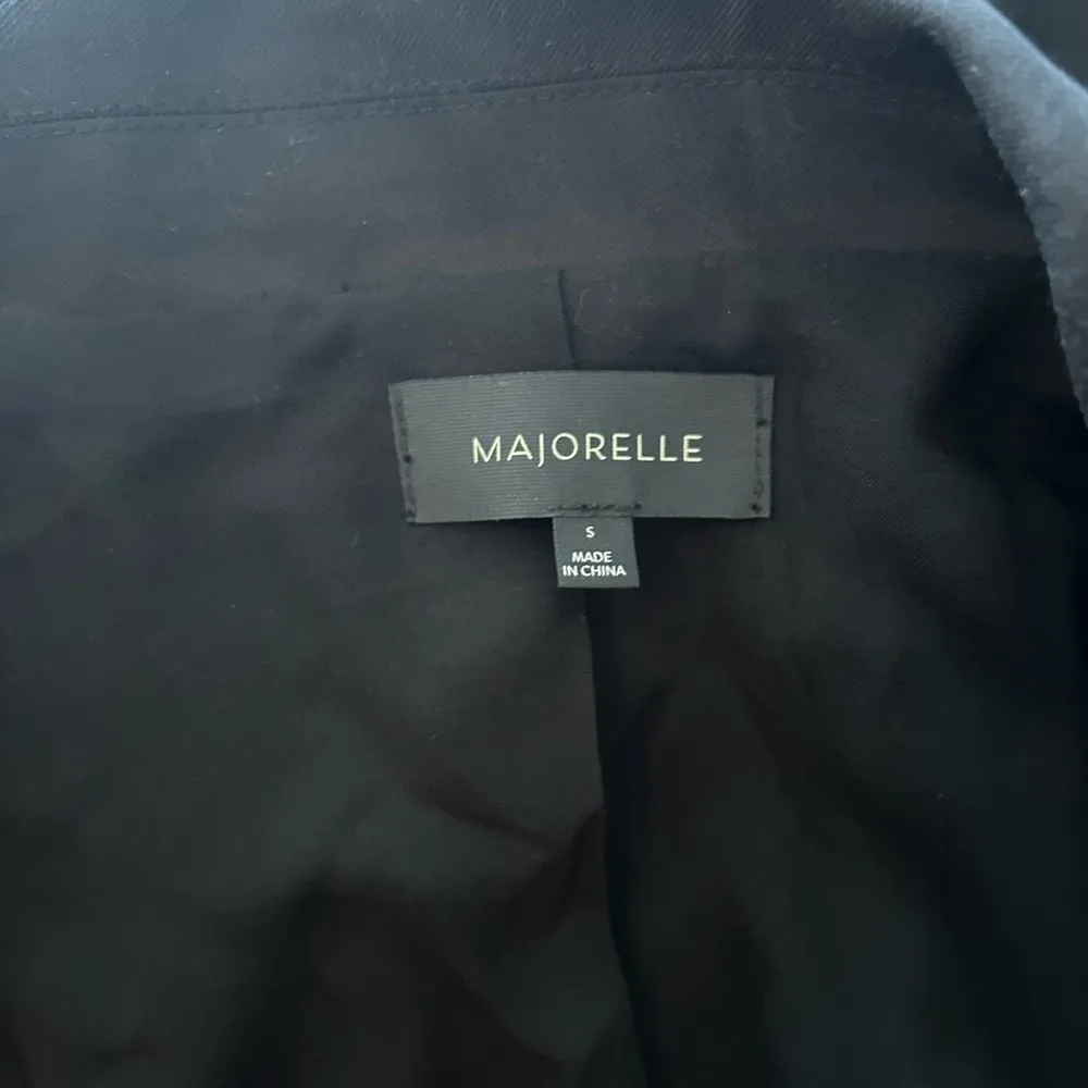 MAJORELLE Black Oversized Blazer Jacket - Image 8