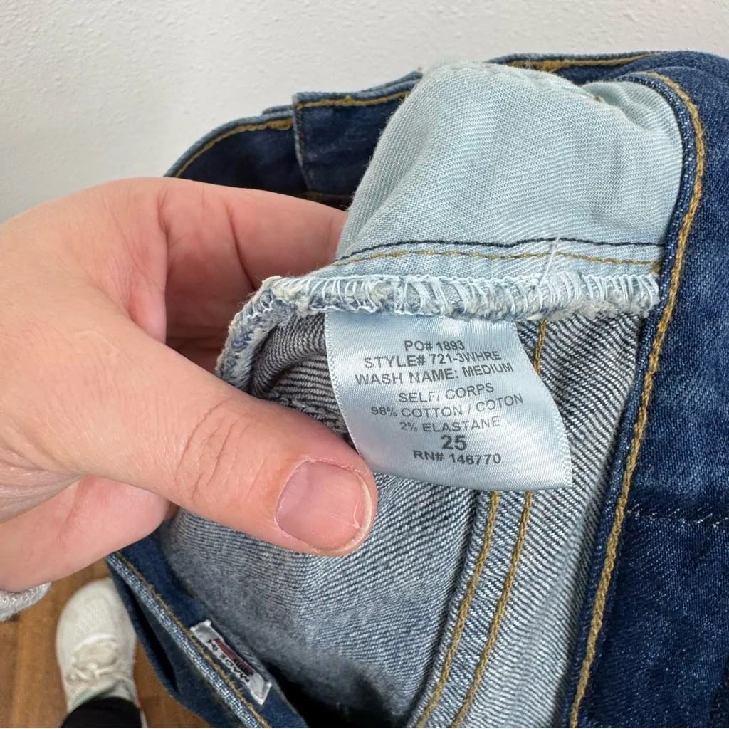 Re/Done‎ Originals NWT The Elsa Stretch Jeans Size 25 - Image 8