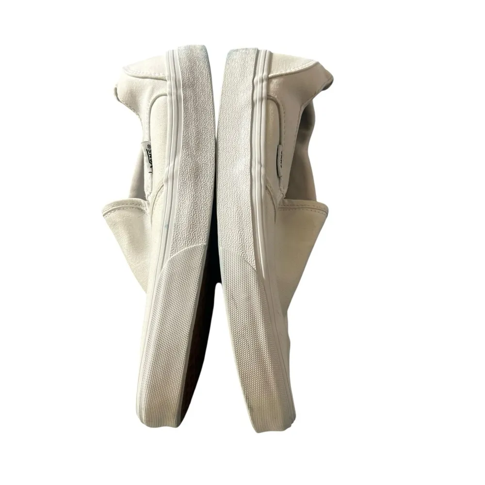 Vans Women's Classic Slip On White Sneakers - Image 6