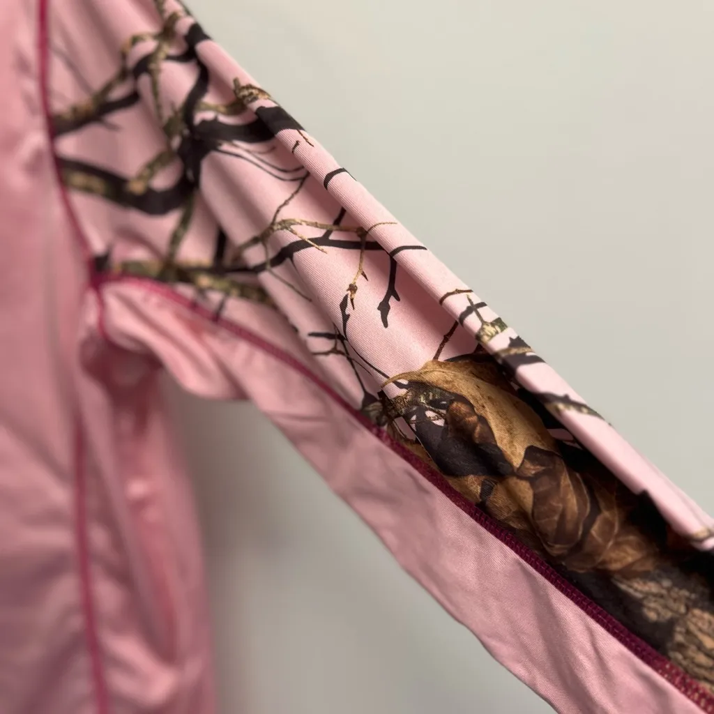Rocky Pink Casual Outdoors Top with Camouflage Long Sleeve Size L - Image 2
