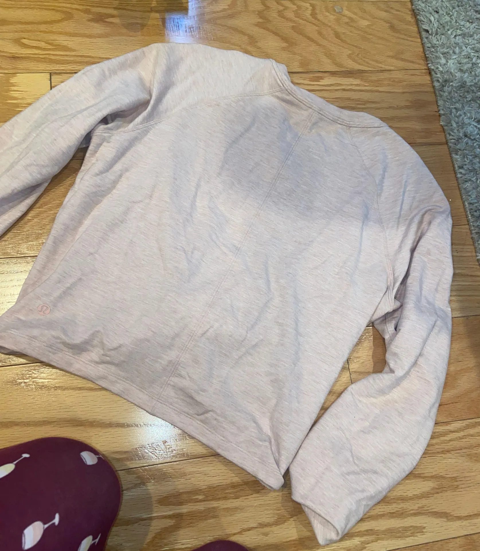 Lululemon Crop Long Sleeve Knot Top - Image 2