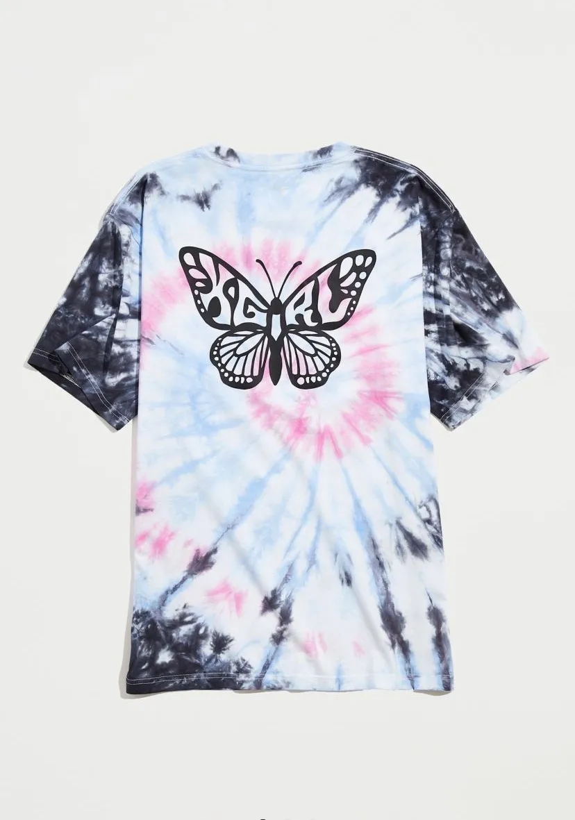 Urban Outfitters X-Girl Butterfly Tie-Dye NWT - Image 2