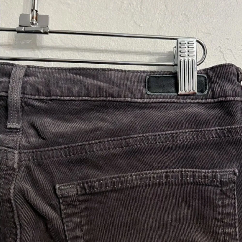 ADRIANO GOLDSCHMIED AG‎ Prima Ankle Skinny Corduroy Pants Jeans 26 Gray Brown - Image 5