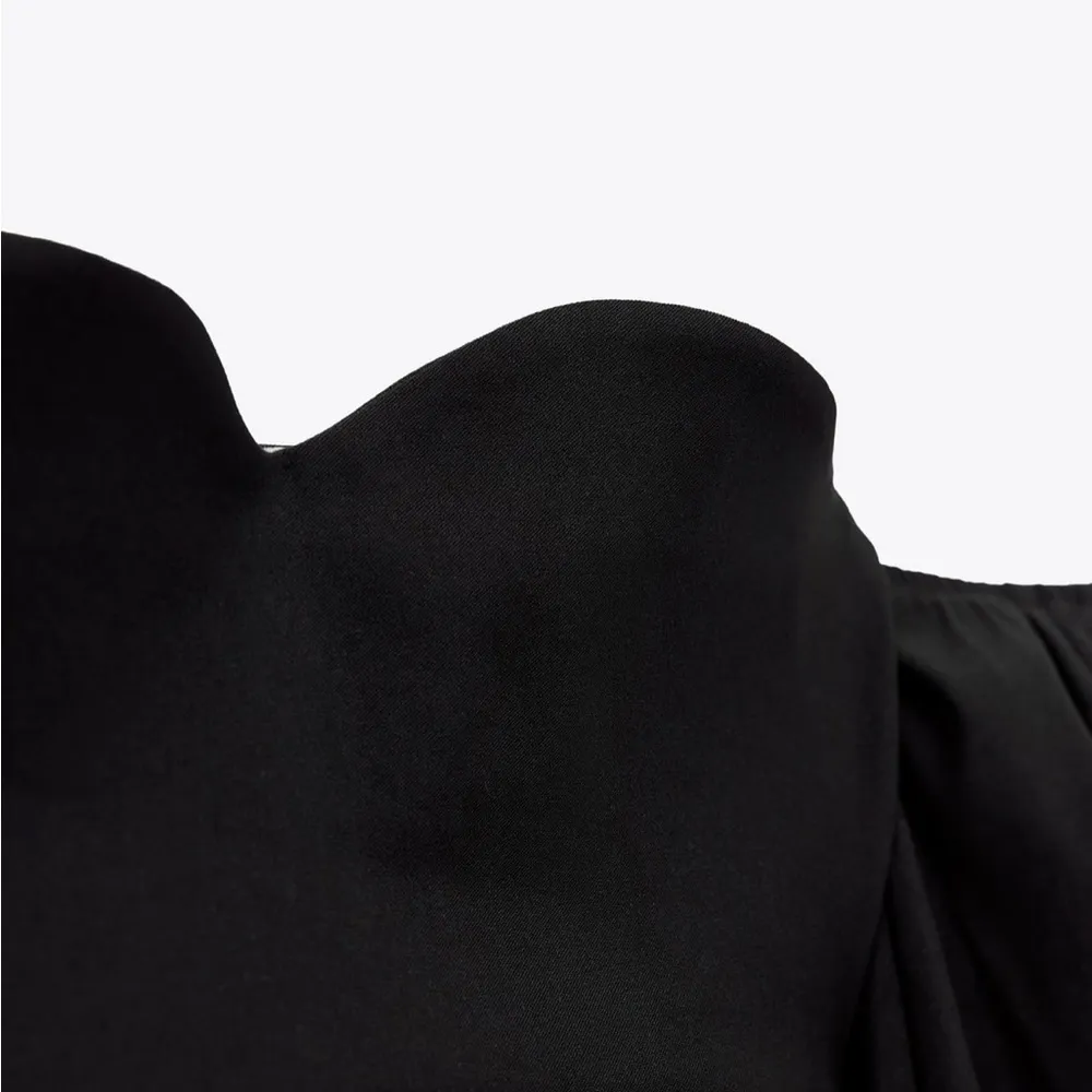 ZARA Balloon Crop Top - Image 9