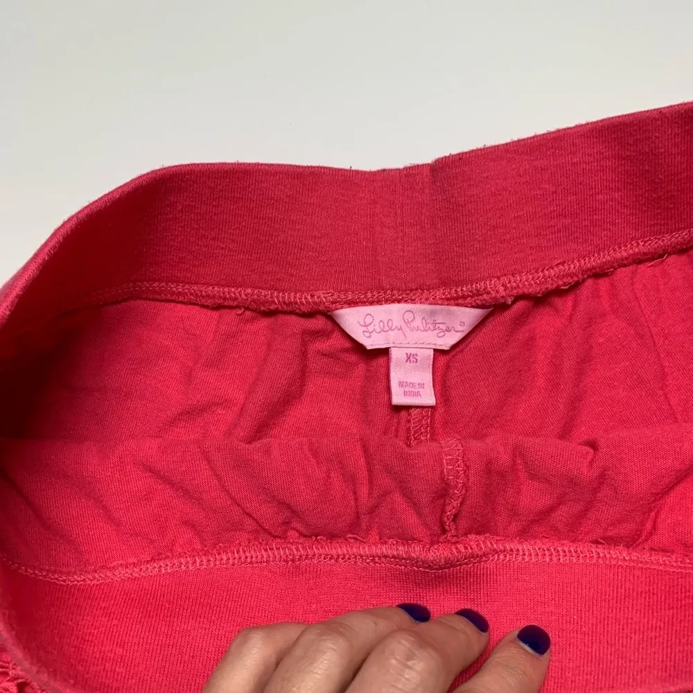 Lilly Pulitzer Lacie Shorts Lipstick Pink XS - Image 4
