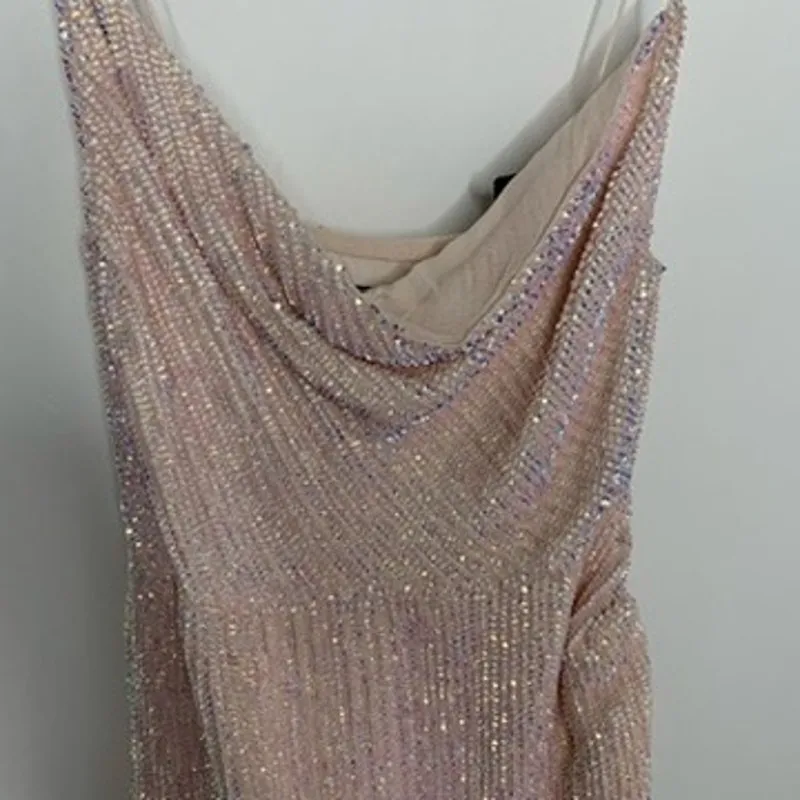 Retrofete Katya Pink Maxi Gown Dress Womens Size XS New NWT - Image 8