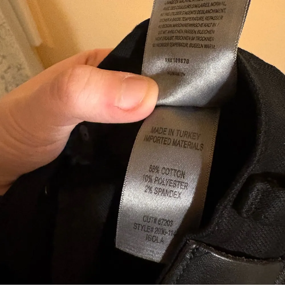 Isola Plush Black Flare Jeans - Image 11