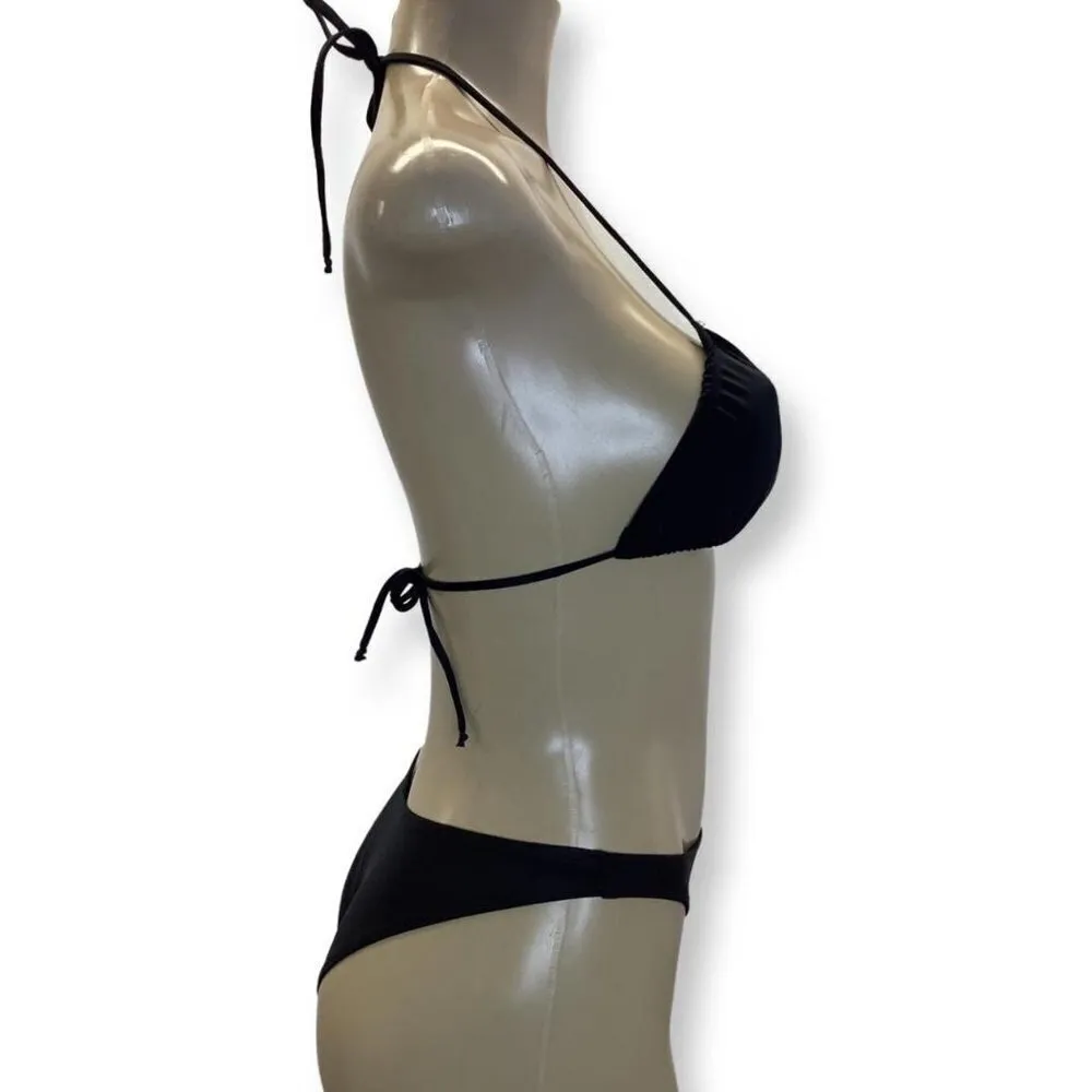 Indecent Proposal Size Small Made By Zuliana Bikini Set. New With Tags Black - Image 2
