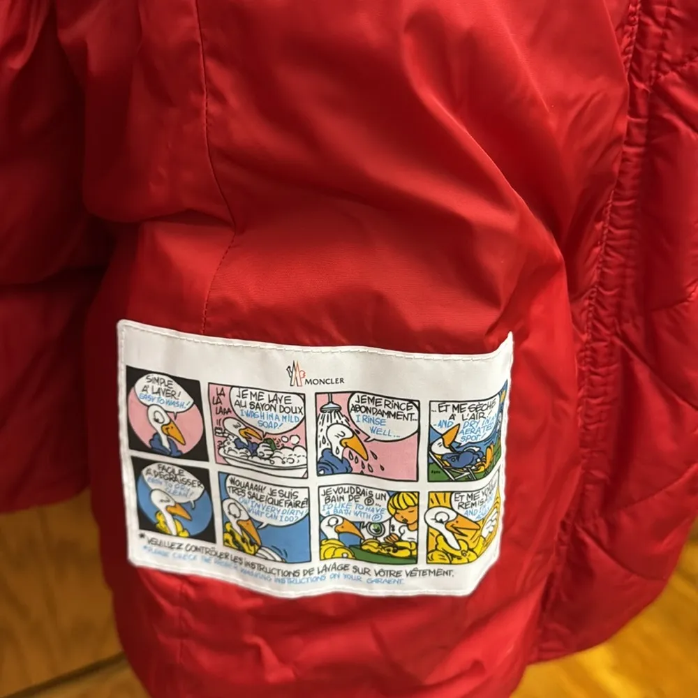Red Moncler jacket - Image 13
