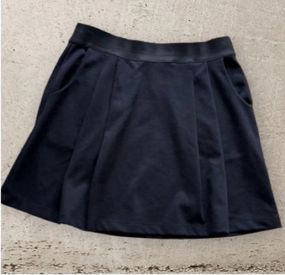 GAP Blue Skater Mini Skirt with Pleats - Image 10
