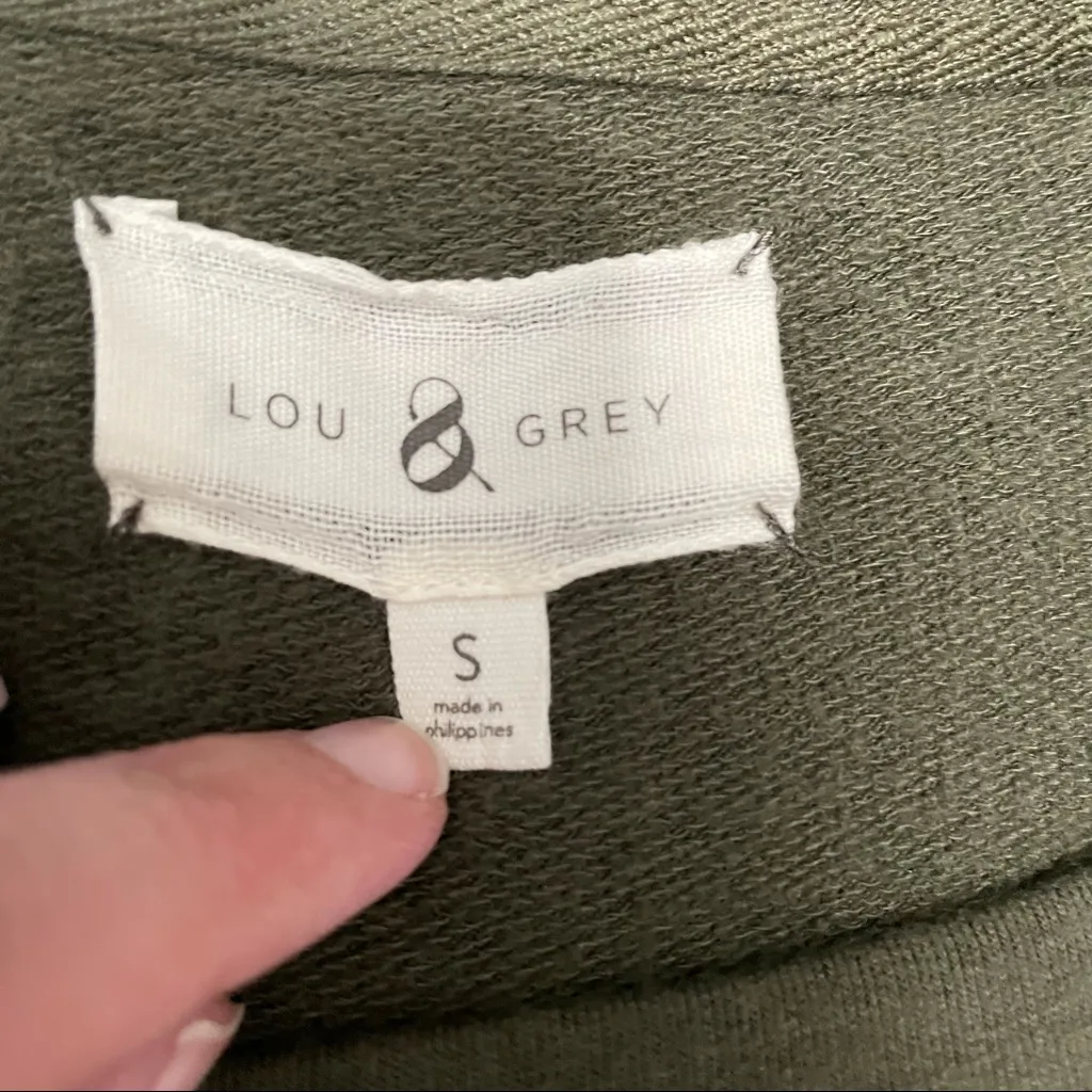 Lou & Grey Green Tie Back Dress EUC Size S - Image 4