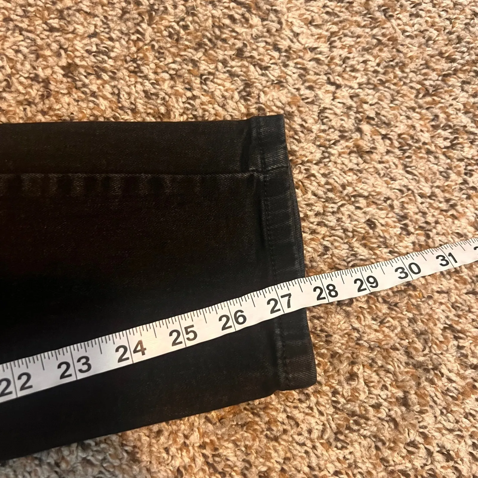 Calvin Klein Jeans Women High Rise Skinny Black Denim Pants Size‎ 10 30 - Image 6