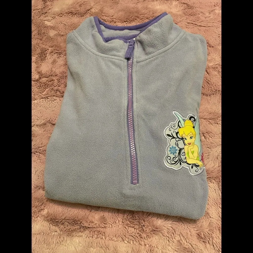 Disney Store Tinkerbell Fleece Jacket - Image 2