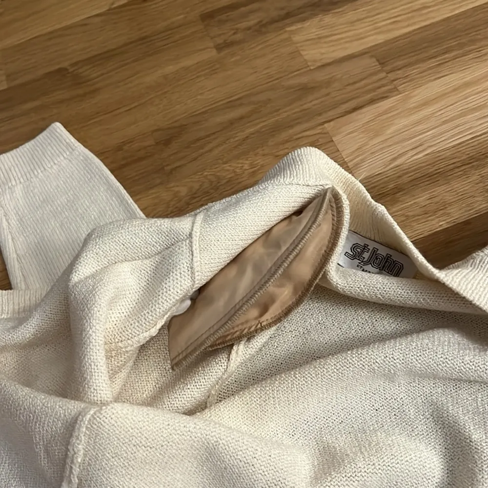 Vintage 3 piece St. John bandeau, skirt and cardigan set - Image 12