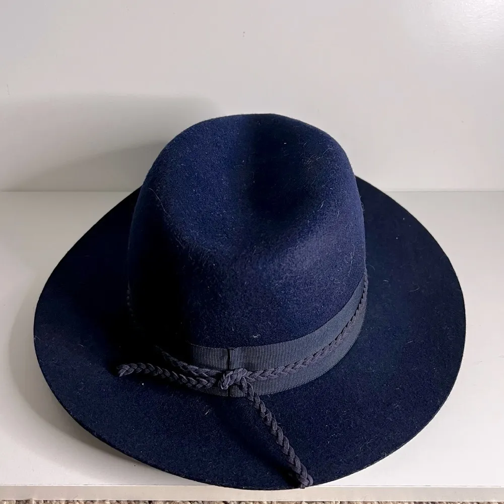 Sunday Afternoons Navy Blue 100% Wool 50 UPF Fedora Style‎ Outdoor Hat - Image 4