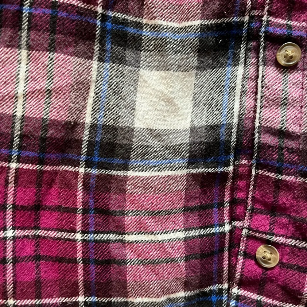 American Eagle super soft plaid button up shirt - Image 4