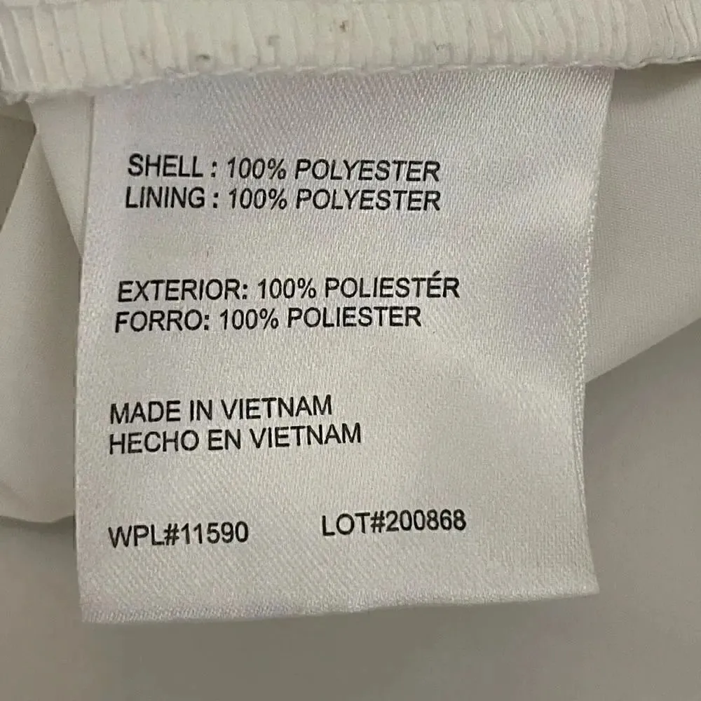 Weatherproof Women’s White Long Sleeves Wind Breaker Rolling Sleeves Jacket SZ S - Image 11