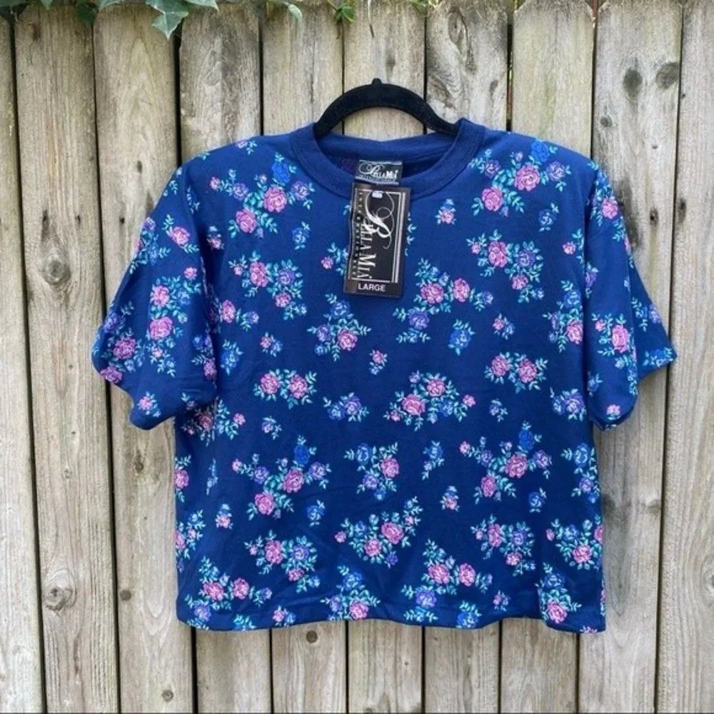 New Vintage Bella Mia Maxi Skirt Shirt Set Large - Image 4