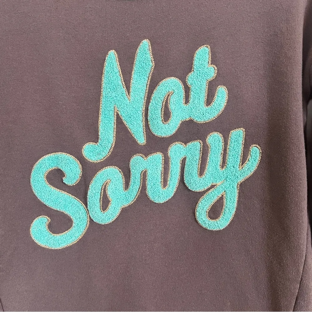 Juicy Couture NOT SORRY Carpet Applique Sweater - Image 3