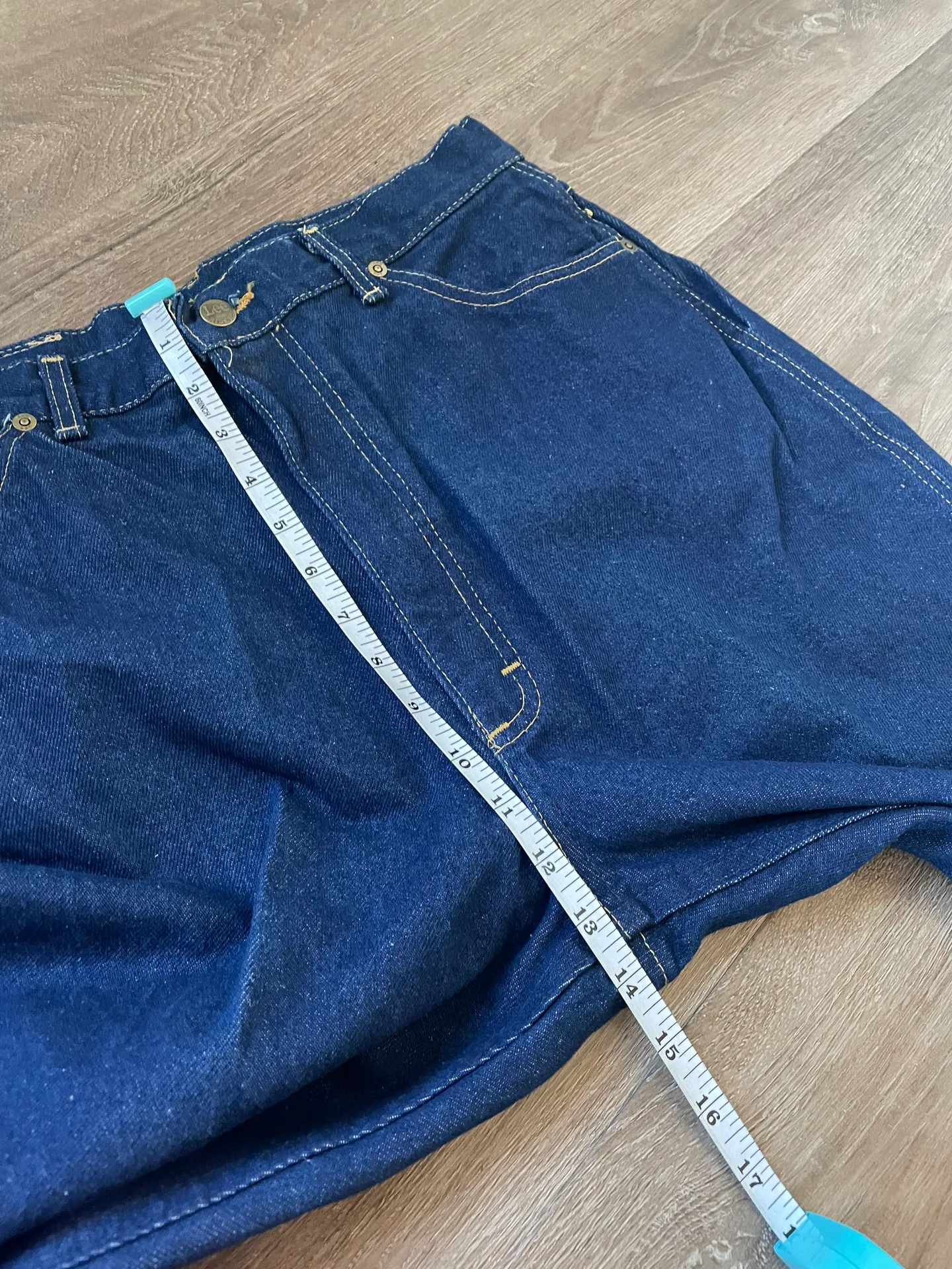 Lee Vintage Deadstock  Misses Genuine Bootcut Riders heavyweight women’s sz 16MED - Image 11