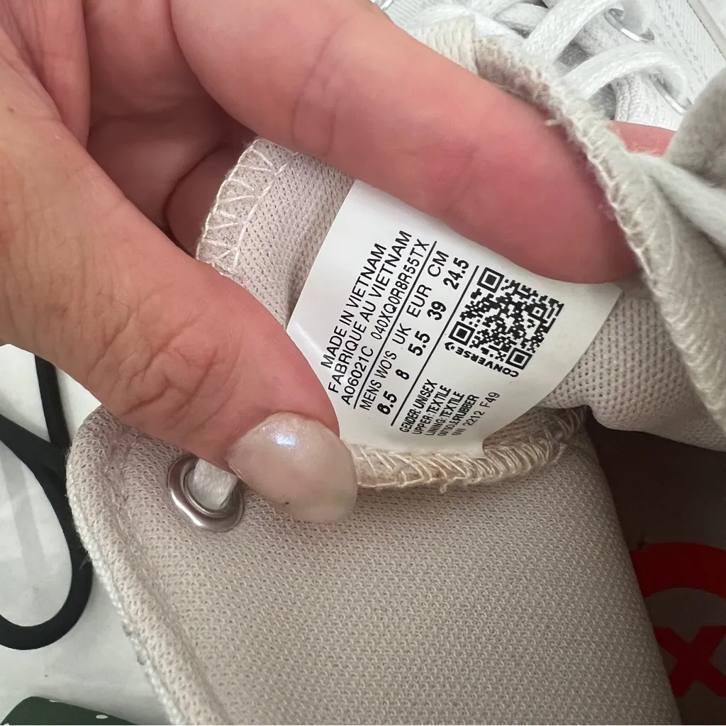 Converse Run Star Legacy CX Ivory High Sneakers Canvas Skate Shoes Women A06021C - Image 10