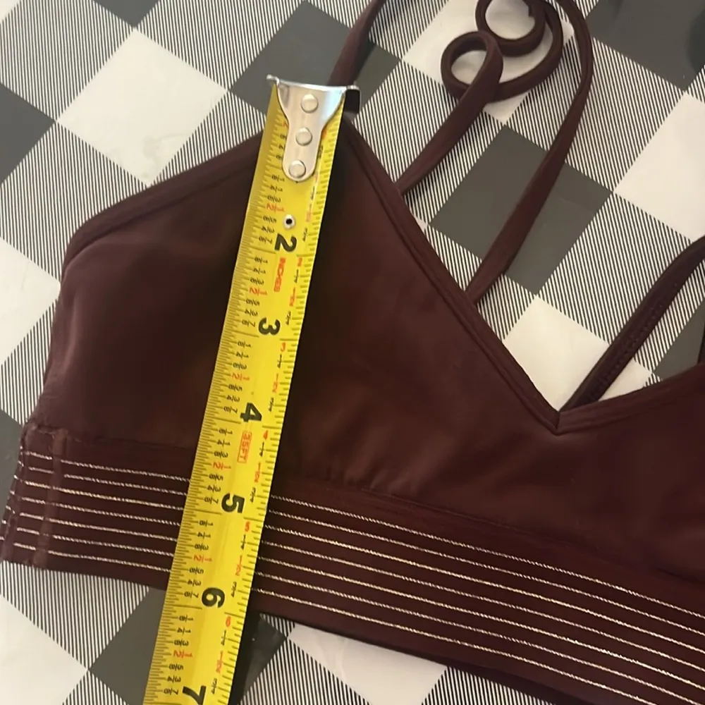 Lululemon Principal Dancer Golden Lining Bralette size XS? - Image 7
