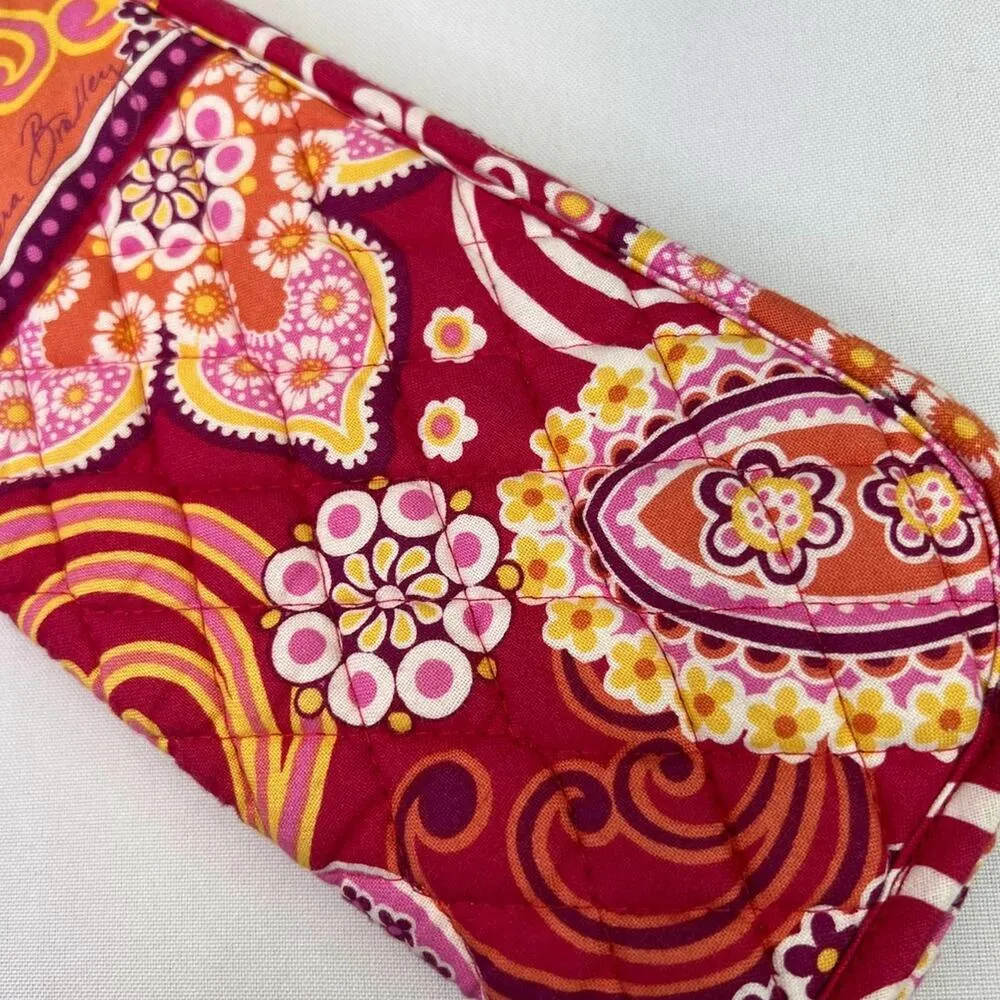 Vera Bradley Retired Raspberry Fizz Pattern Hair Hot Tool bag - Image 7