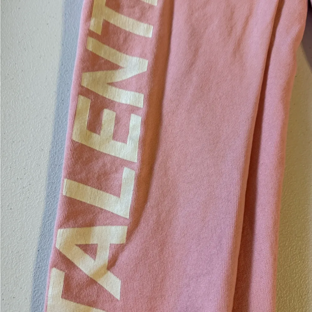 RARE TALENTLESS x KYLIE JENNER ‘TURKS & CAICOS’ PREMIUM SWEATPANTS PINK MEDIUM - Image 2