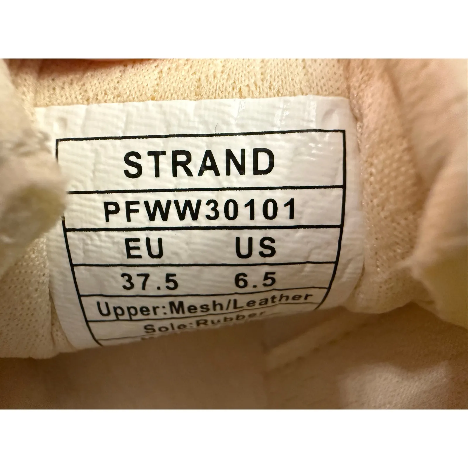 Peluva Women's Strand Lightweight Trainer Shoes 6.5 Desert Camo Ivory Minimalist Tan - Image 10