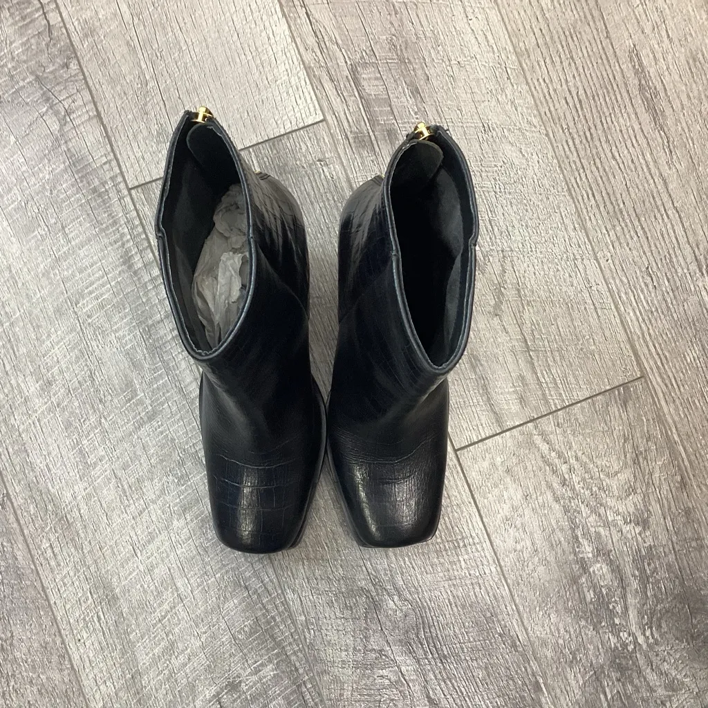 Seychelles Every Time You Go Croc Embossed Boots Size 9.5 - Image 4