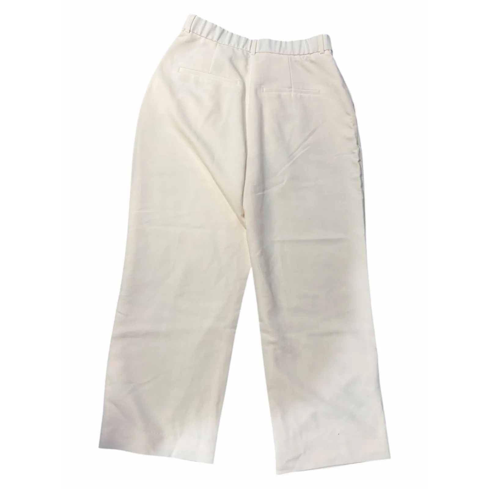 Abercrombie & Fitch Curve Love Sloane Crepe Tailored Wide Leg Pant - Image 3
