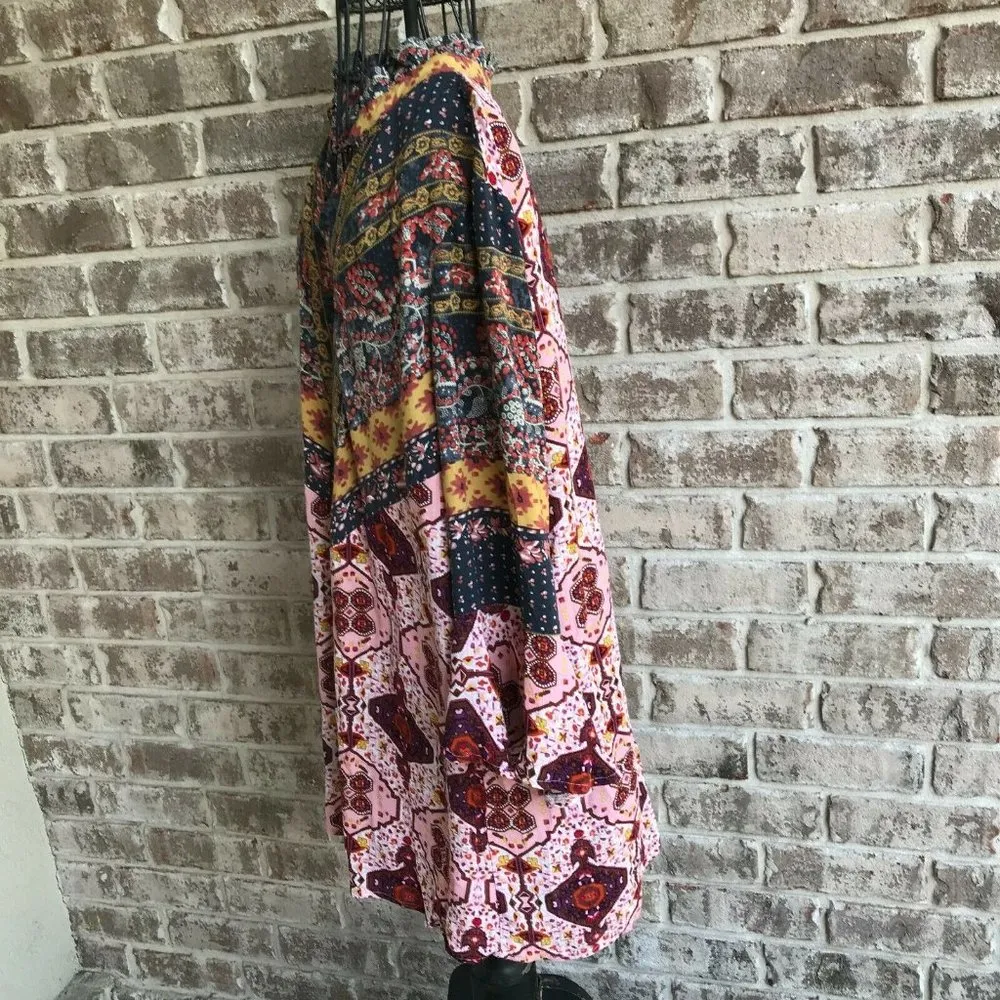 Umgee Peasant Tunic Top Dress  Small Oversized - Image 8