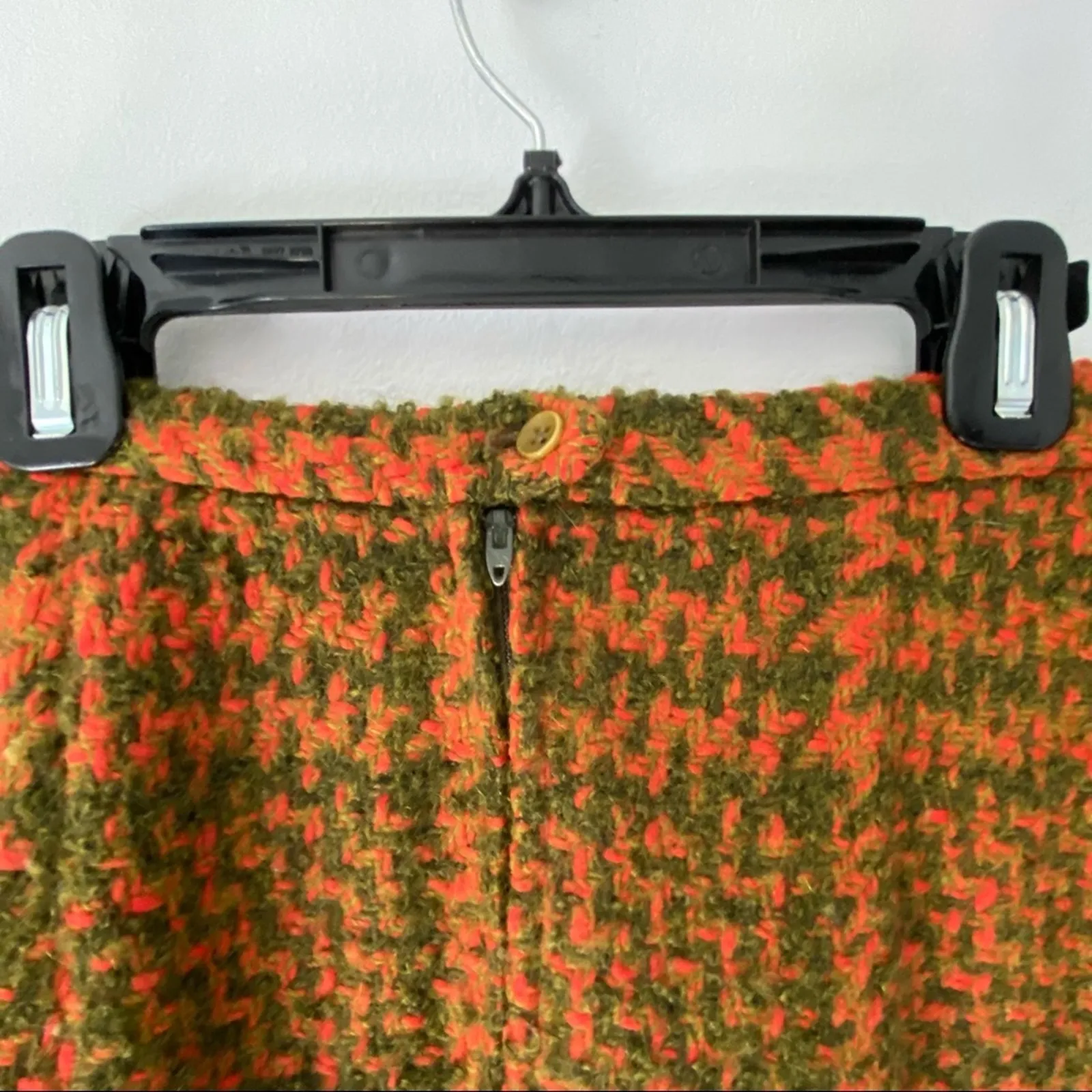 Vintage Century of Boston 50’s Wool Green Skirt - Image 4