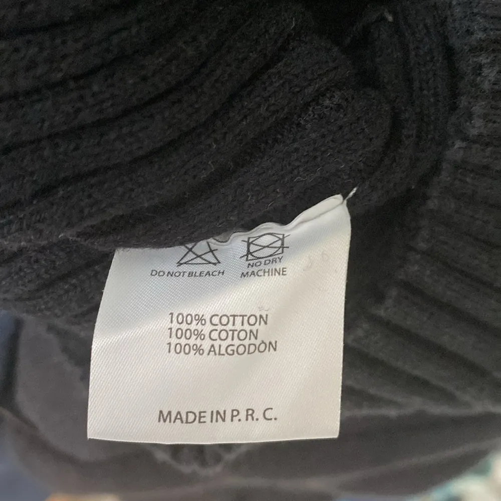 Brandy Melville One Size, fits extra small Black Crop Collared Shirt - Image 5