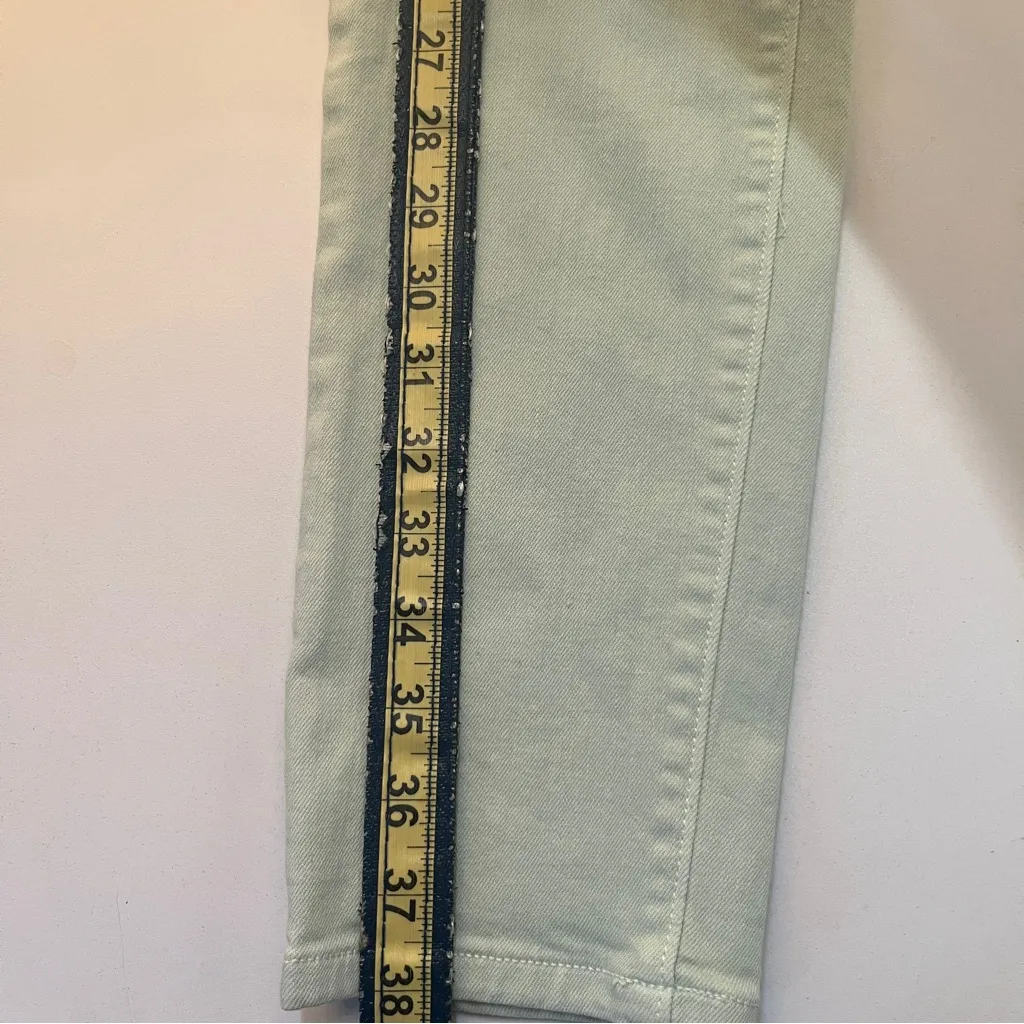 LOFT Light Green Skinny Jeans - Image 8