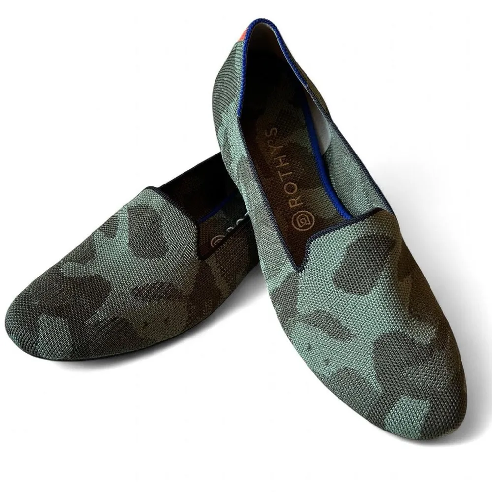Rothy’s The Loafer Olive Camo | Women’s 10.5 | Eco-Friendly, Sporty, Washable - Image 7
